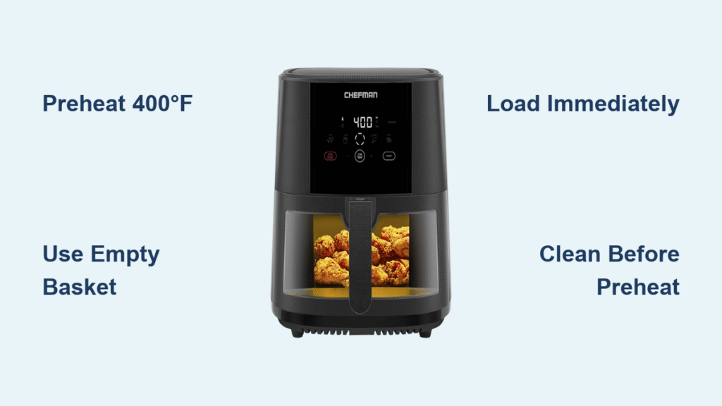 How to Preheat Chefman Air Fryer: Quick Steps