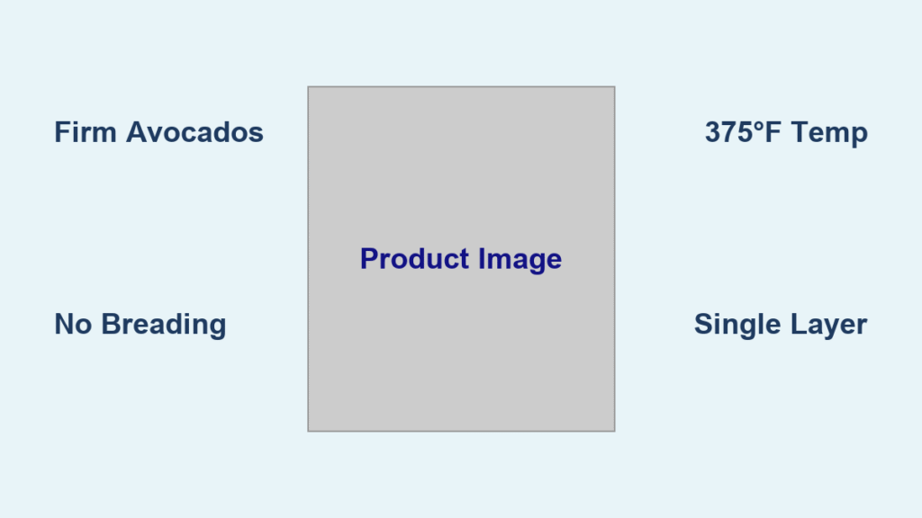 How to Air Fry Avocado Without Breading